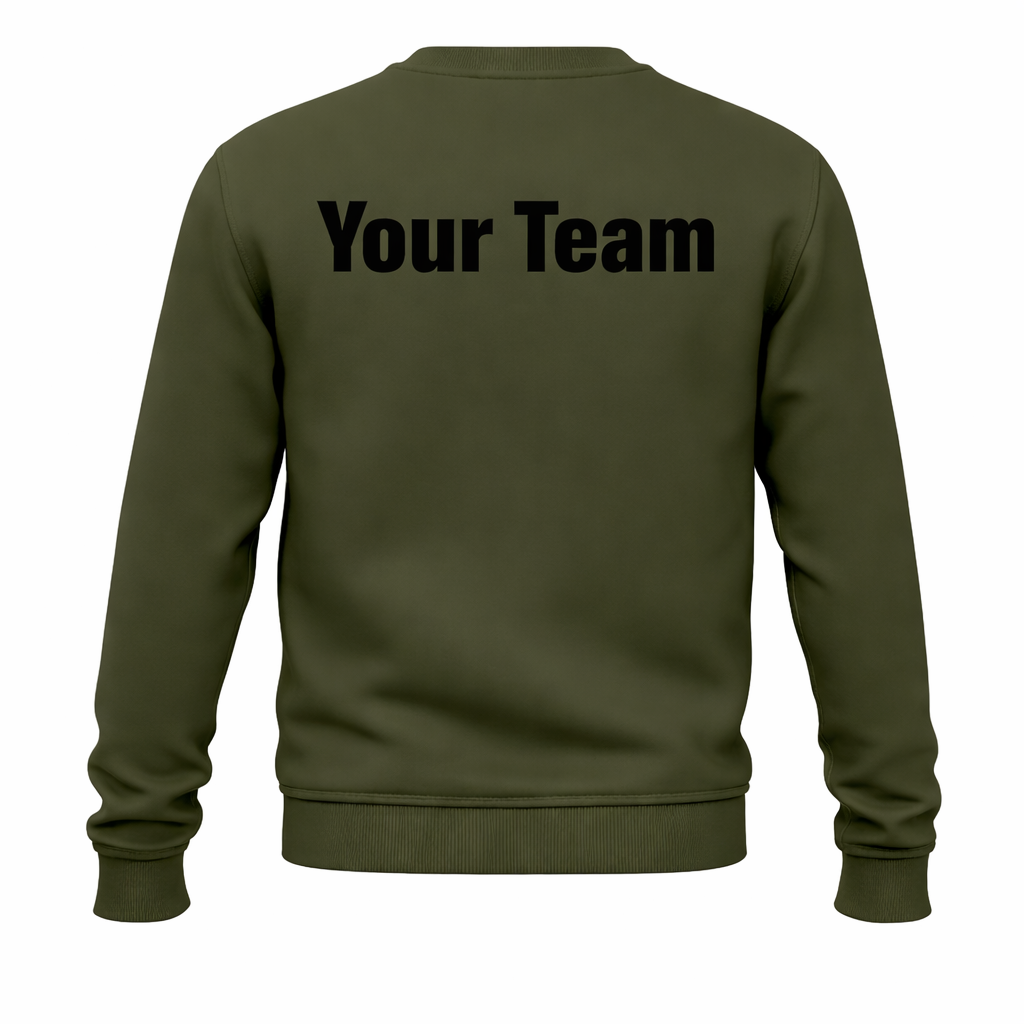 Olive Green Crewneck Sweatshirt